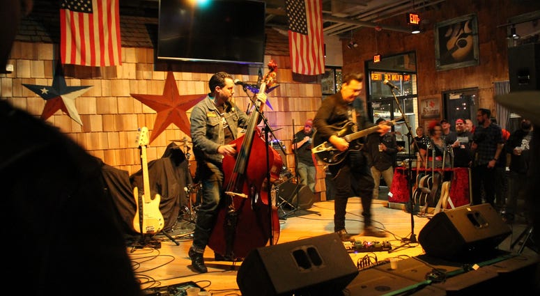 Chad Dukes hosts the first annual “Veterans Day Jamboree.”
