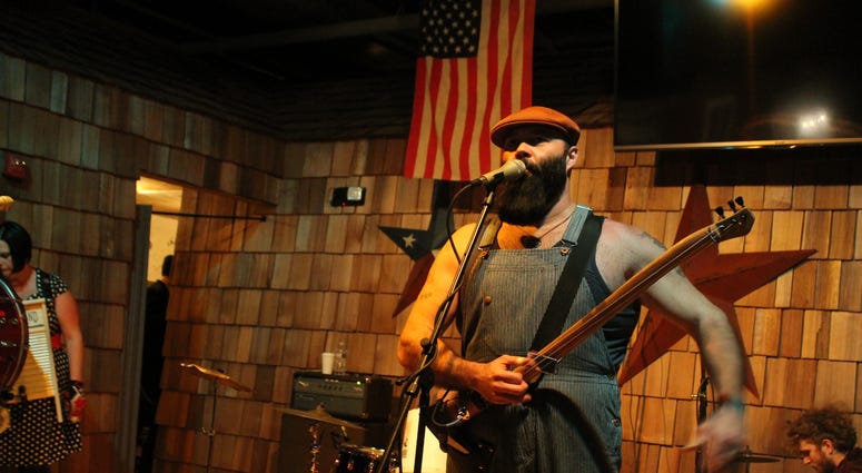 Chad Dukes hosts the first annual “Veterans Day Jamboree.”
