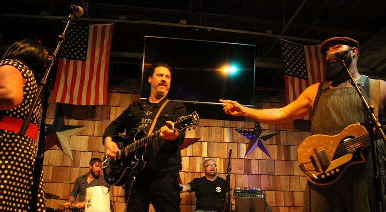Chad Dukes hosts the first annual “Veterans Day Jamboree.”