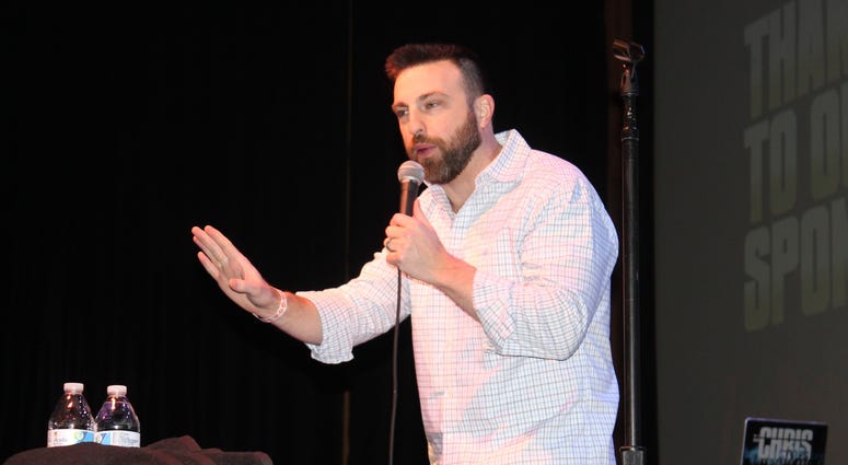 Uncensored and hilarious: Photos from the second annual "The Fan LIVE" -- sponsored by Purple Heart -- at the Tally Ho Theater on 1/26/18.