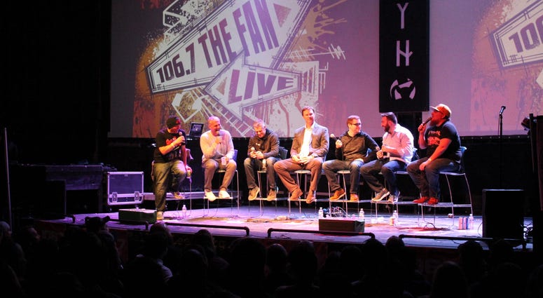 Uncensored and hilarious: Photos from the second annual "The Fan LIVE" -- sponsored by Purple Heart -- at the Tally Ho Theater on 1/26/18.