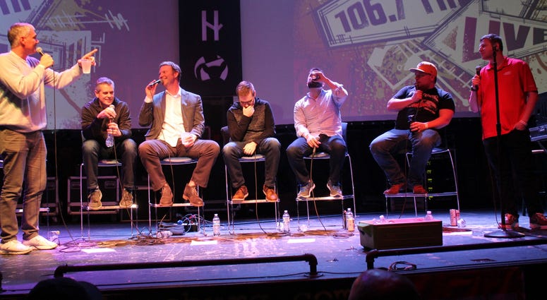 Uncensored and hilarious: Photos from the second annual "The Fan LIVE" -- sponsored by Purple Heart -- at the Tally Ho Theater on 1/26/18.