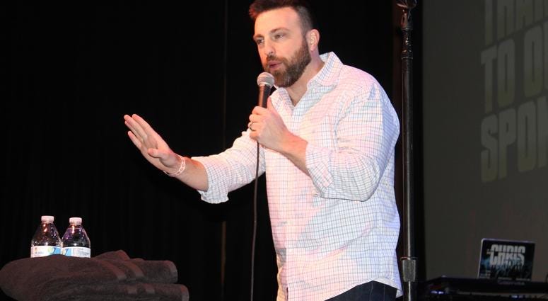Uncensored and hilarious: Photos from the second annual "The Fan LIVE" -- sponsored by Purple Heart -- at the Tally Ho Theater on 1/26/18.