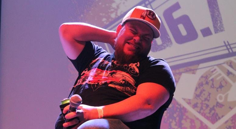 Uncensored and hilarious: Photos from the second annual "The Fan LIVE" -- sponsored by Purple Heart -- at the Tally Ho Theater on 1/26/18.