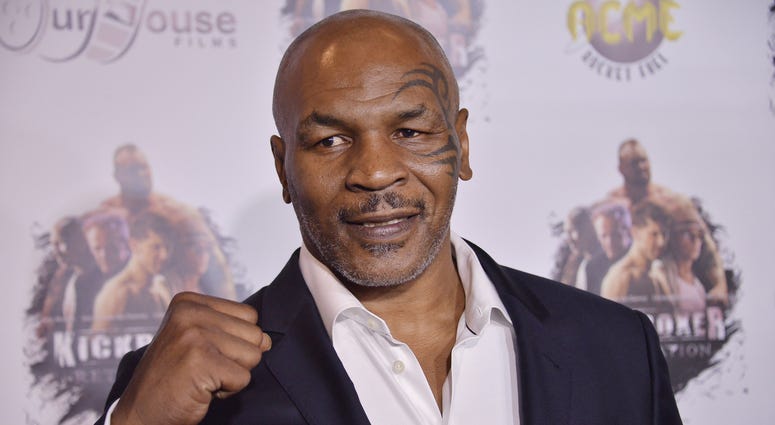 Mike Tyson arrives at 'Kickboxer: Retaliation; premiere Mike_Tyson