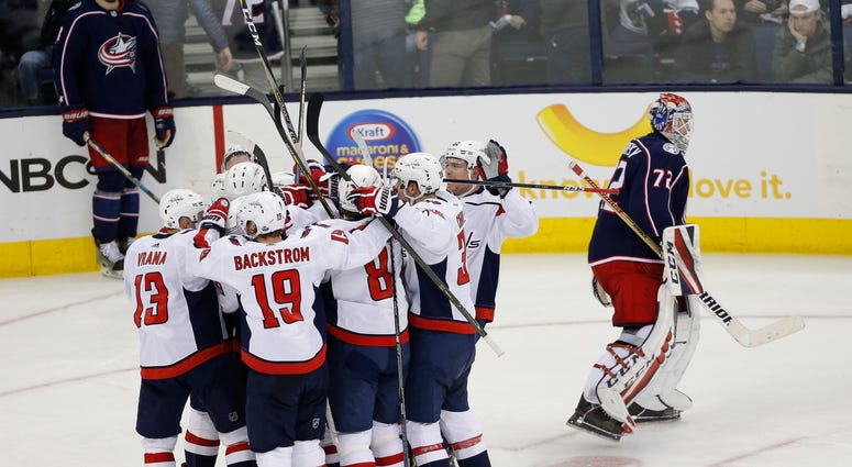 Lars Eller scores the game-winning goal in Game 2 vs. Columbus Lars_Eller_Game_Winner