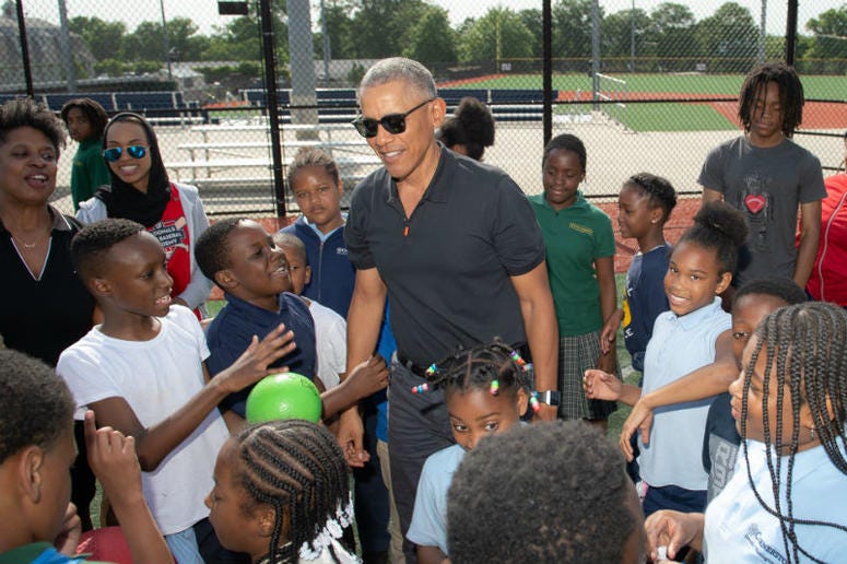 President Obama Surprises Nats Youth Academy President Obama Surprises Nats Youth Academy