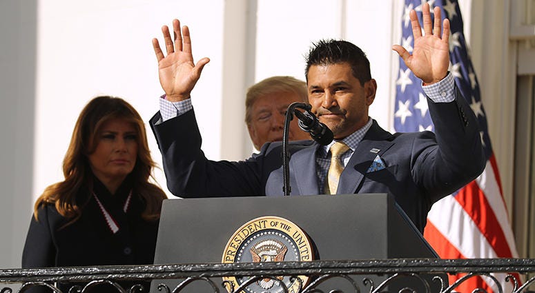 Dave Martinez – Nationals' White House Visit Dave Martinez – Nationals' White House Visit