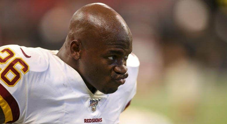 Redskins-Eagles: Adrian Peterson, Jordan Reed inactive Redskins-Eagles: Adrian Peterson, Jordan Reed inactive