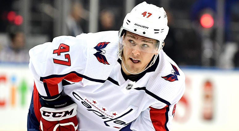 Capitals winger Beck Malenstyn Capitals' depth being tested by spate of injuries