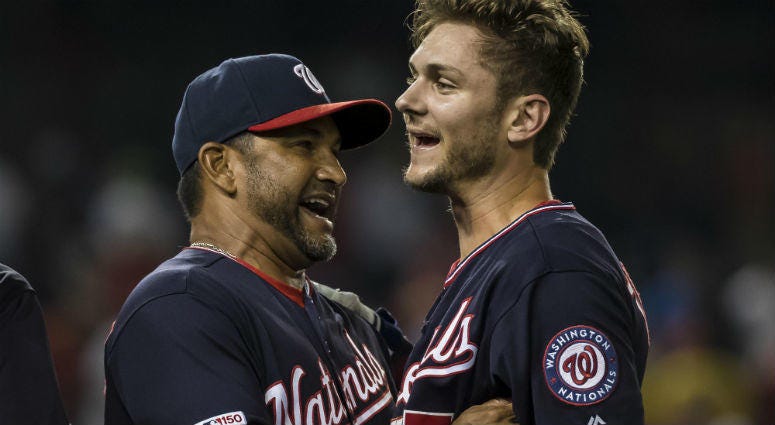 The Nationals never doubted their skipper Dave Martinez Scherzer: Dave Martinez criticism was just 'outside chatter'