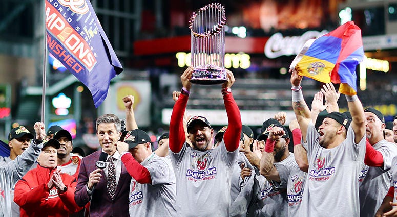Dave Martinez to the Nats after winning World Series: 'You guys cured my heart' Martinez to world champion Nats: 'You guys cured my heart'