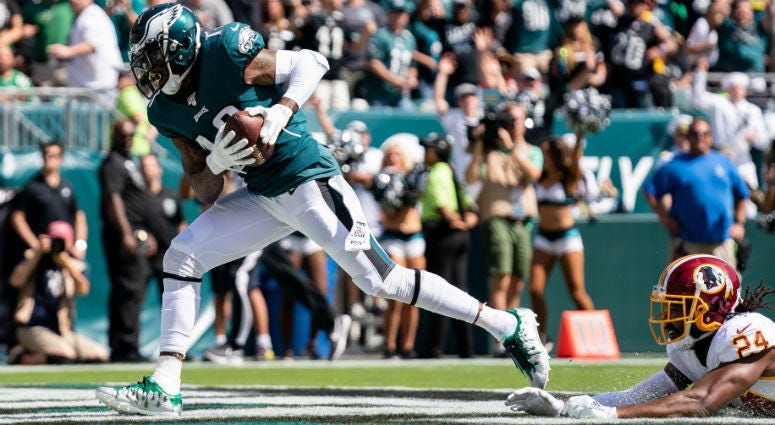 TINSMAN: DeSean Jackson dunks on his former team DeSean Jackson dunks on his former team