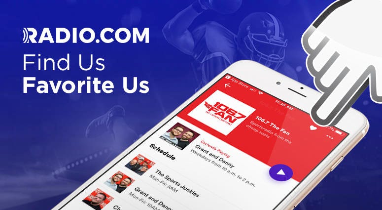 Listen to 106.7 The Fan from any device Listen to 106.7 The Fan from any device