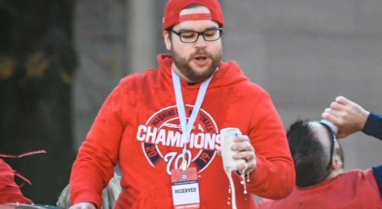 Grant and Danny were part of history during Saturday's Nationals victory parade Grant Paulsen and Danny Rouhier of the "Grant & Danny Show" take part in the Washington Nationals victory parade in Washington, D.C. on Saturday, November 1.