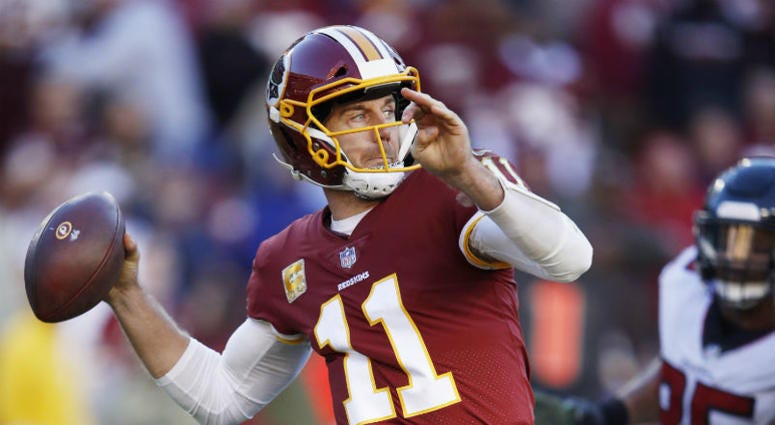 Redskins QB Alex Smith says he still hopes to play in the NFL. Redskins quarterback Alex Smith says he still hopes to play in the NFL.