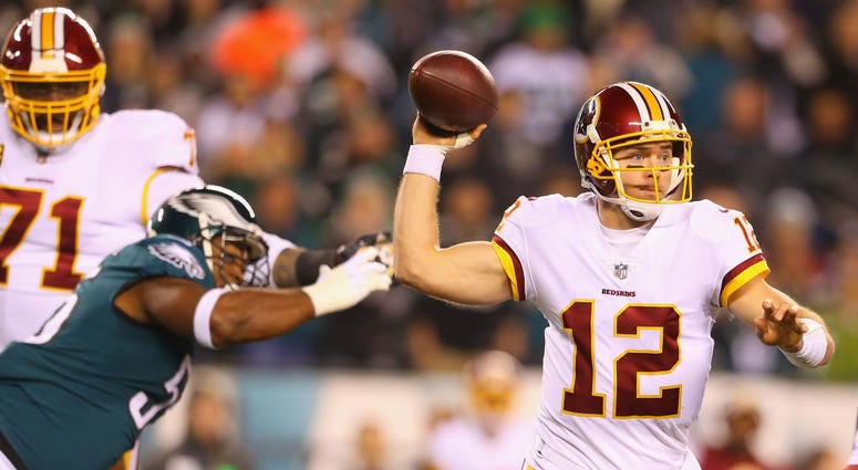 Colt McCoy of the Washington Redskins. Colt_McCoy