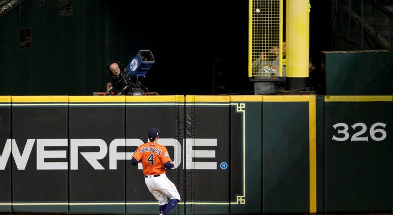 Howie Kendrick drove a 90-mph cutter into right field, changing Game 7 of the World Series and giving the Nats a 3-2 lead in the 7th inning. Howie Kendrick #47 of the Washington Nationals hits a two-run home run against the Houston Astros during the seventh inning in Game Seven of the 2019 World Series.