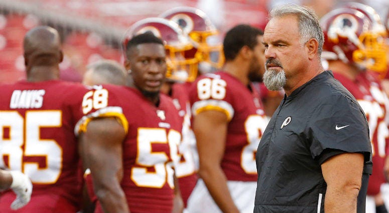 Redskins defensive coordinator Greg Manusky Redskins defense requires new leader
