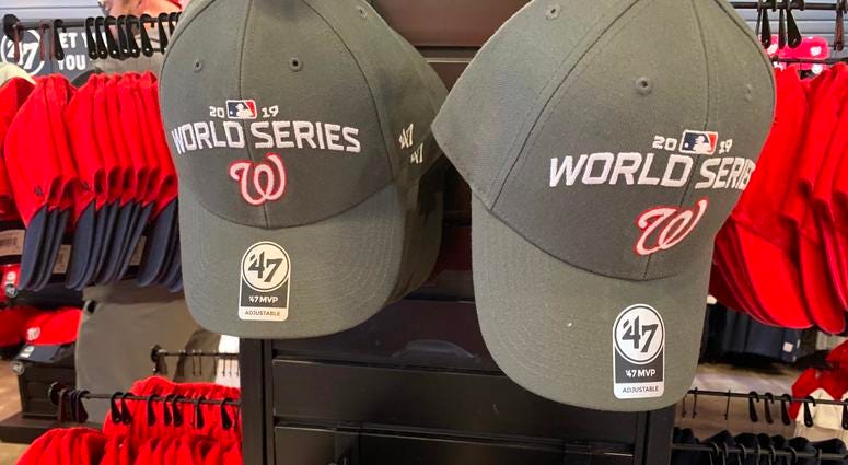 Nationals World Series Adjustable Cap Nationals World Series Adjustable Cap