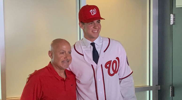 Nationals reach contract agreement with their top draft pick, RHP Jackson Rutledge Nationals agree to terms with top pick Jackson Rutledge