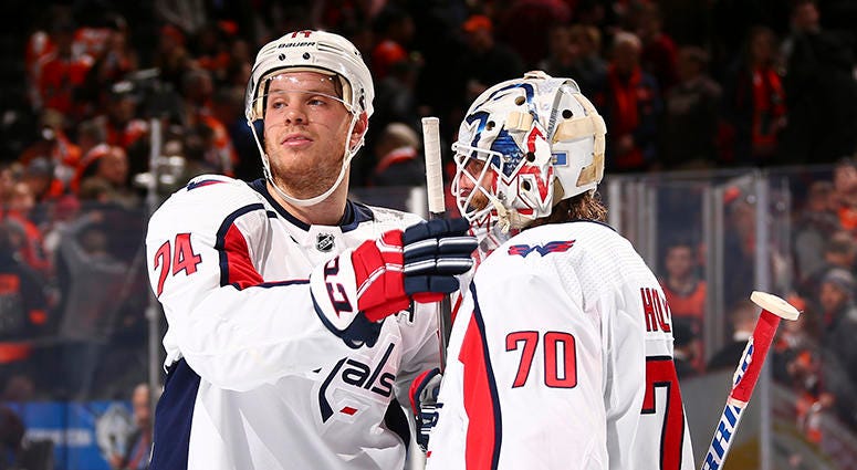 Carlson: Caps' defense ready to take on GM's challenge Carlson: Caps' defense ready to take on GM's challenge
