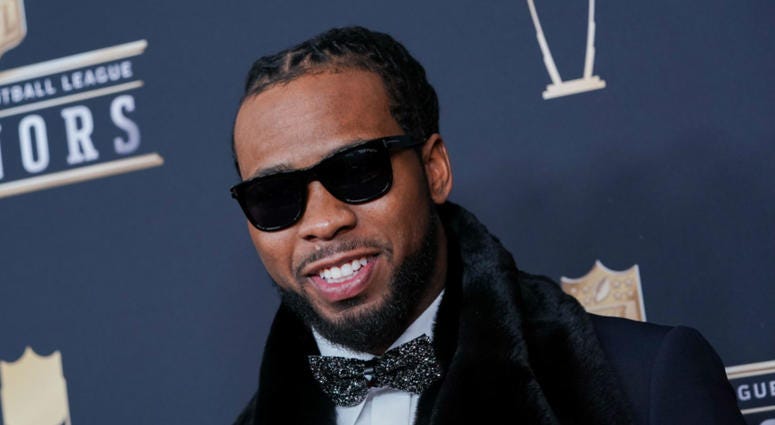Josh Norman walking the red carpet for the NFL Honors Josh_Norman_Hollywood