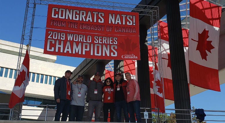 The Junks were part of history during Saturday's Nationals victory parade. The Sports Junkies of WJFK-FM take part in the Washington Nationals victory parade in Washington, D.C. on Saturday, November 1.