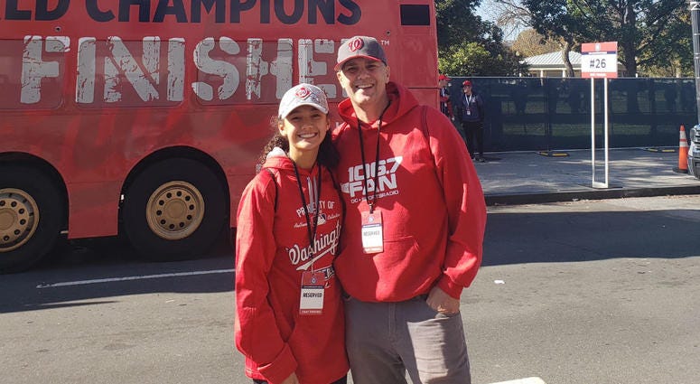 The Junks were part of history during Saturday's Nationals victory parade. The Sports Junkies of WJFK-FM take part in the Washington Nationals victory parade in Washington, D.C. on Saturday, November 1.