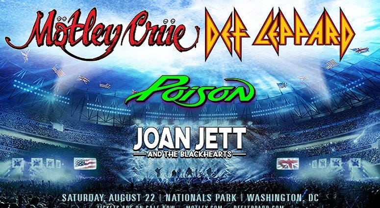 Motley Crue and Def Leppard