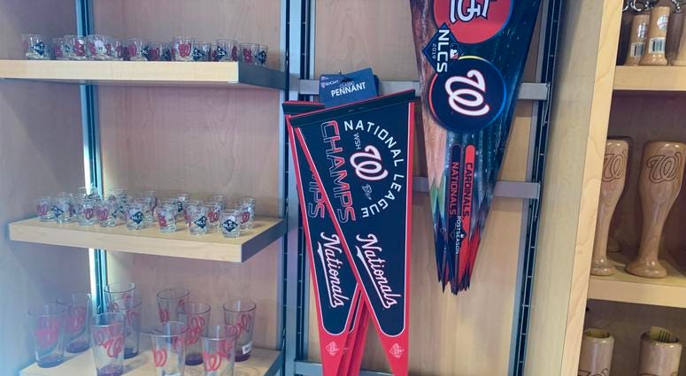 Nationals NLCS Pennants Nationals NLCS Pennants