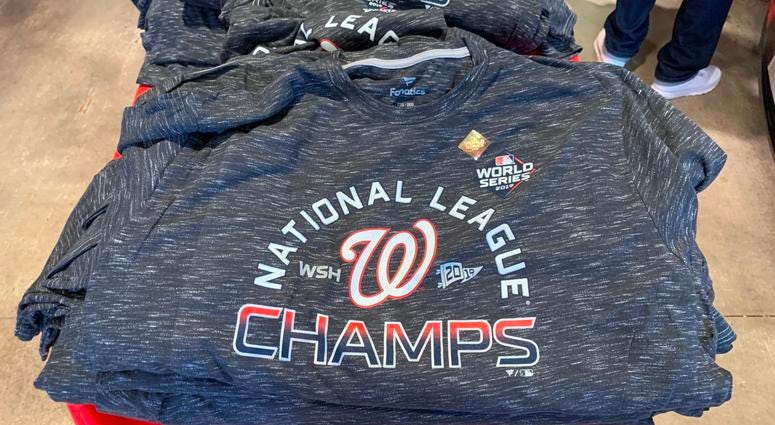 Nationals National League Champs T-Shirt Nationals National League Champs T-Shirt