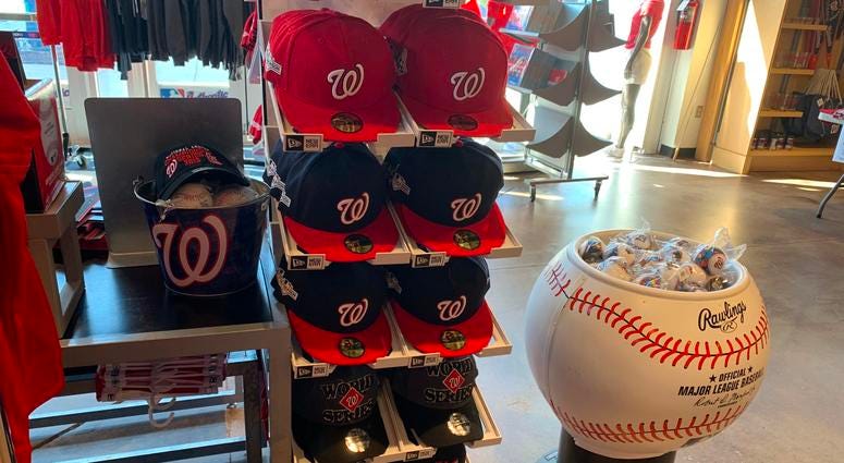 Nationals World Series Fitted Hats Nationals World Series Fitted Hats