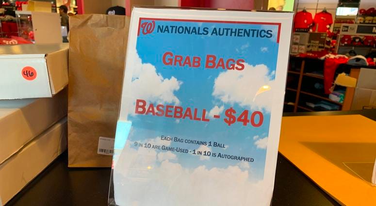 Nationals World Series Grab Bags Nationals World Series Grab Bags