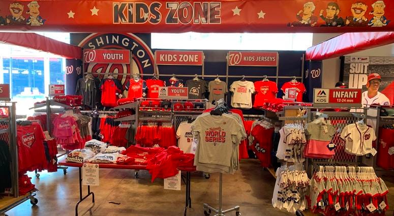 Nationals World Series Kids Shirts Nationals World Series Kids Shirts