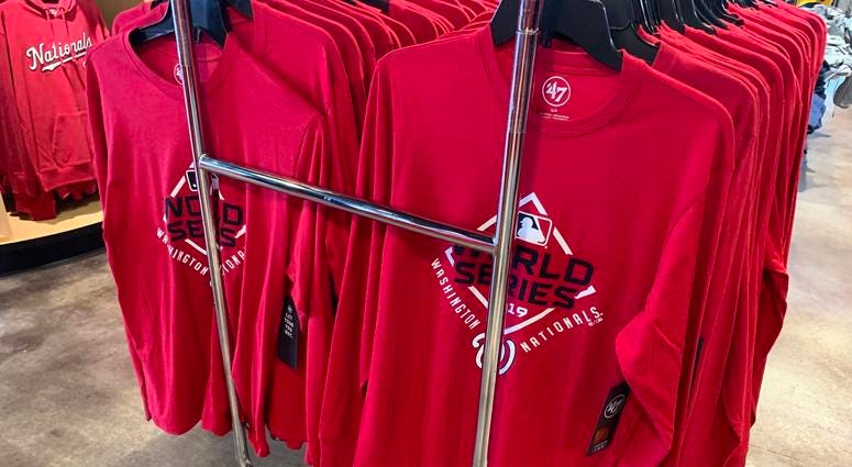 Nationals World Series Long Sleeve T-Shirt Nationals World Series Long Sleeve T-Shirt