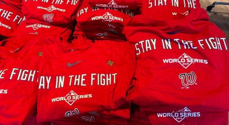 Nationals World Series Stay In The Fight Shirt Nationals World Series Stay In The Fight Shirt