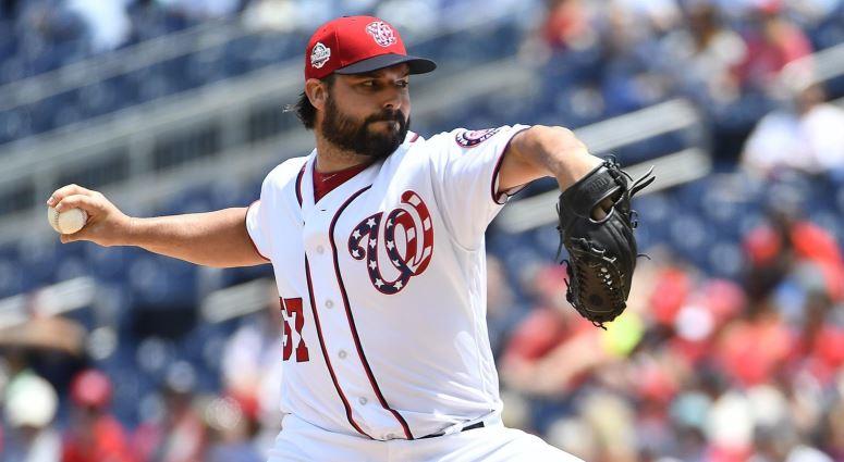 TANNER ROARK WASHINGTON NATIONALS