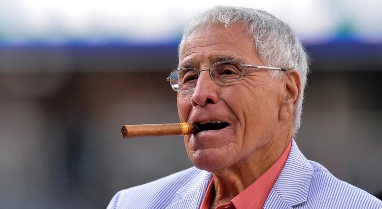 Jack McKeon at his induction into the Padres Hall of Fame in 2017. Jack_McKeon