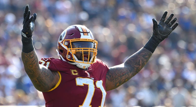 Trent Williams of the Washington Redskins. Trent_Williams_DBs