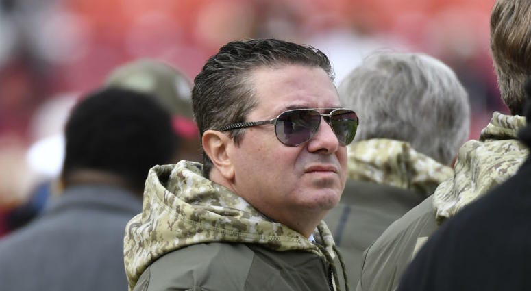 Redskins owner Daniel Snyder. Daniel_Snyder_Redskins