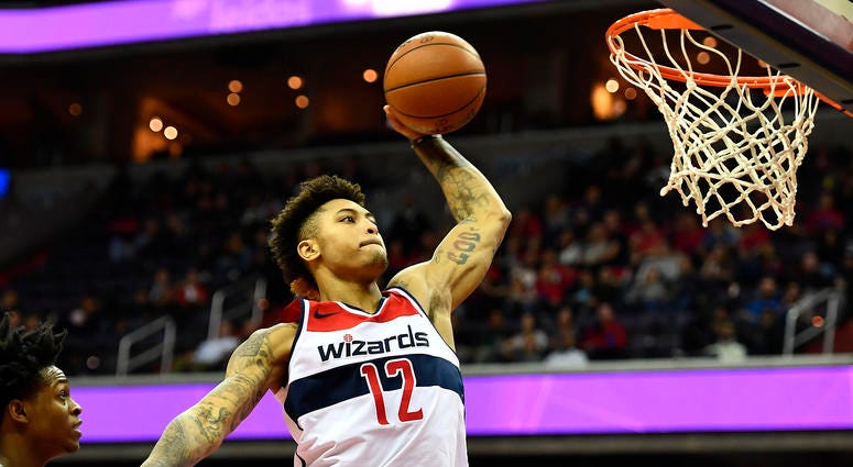 Kelly Oubre Jr. of the Washington Wizards Kelly_Oubre_Dunk