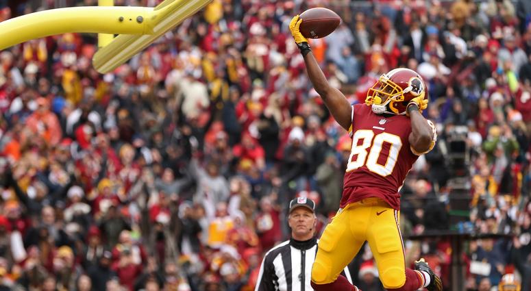 Jamison Crowder celebrates a Redskins touchdown Jamison Crowder signing with the Jets