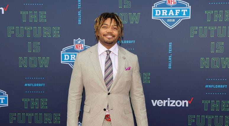 Redskins running back Derrius Guice Derrius_Guice_Redskins