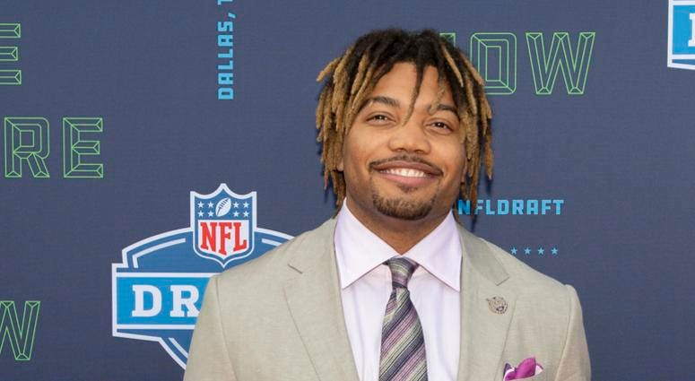 Derrius Guice at the NFL Draft derrius_guice_nfl