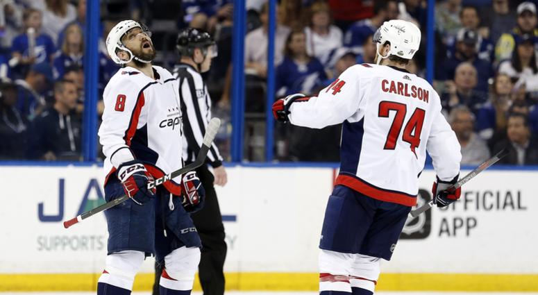 Alex Ovechkin scores late in Game 5 against Tampa Bay Alex_Ovechkin_Goal_Caps_Lightning_Game_5