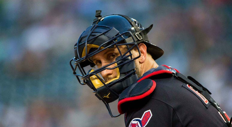 Catcher Yan Gomez comes to Nationals via trade with Indians. Yan Gomez made his first all-star team with the Indians in 2018.