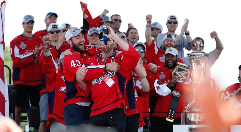 Brooks Orpik celebrates the Capitals' Stanley Cup title Brooks_Orpik_Stanley_Cup_Parade