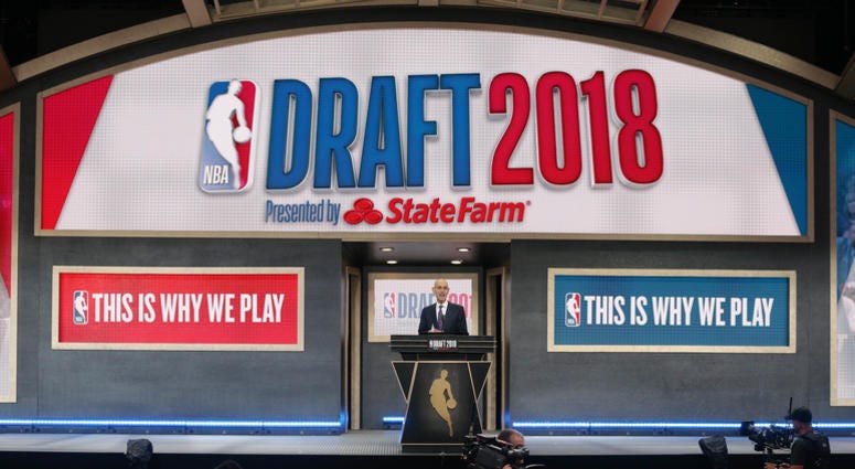 Commissioner Adam Silver at the 2018 NBA Draft nba_draft_2018