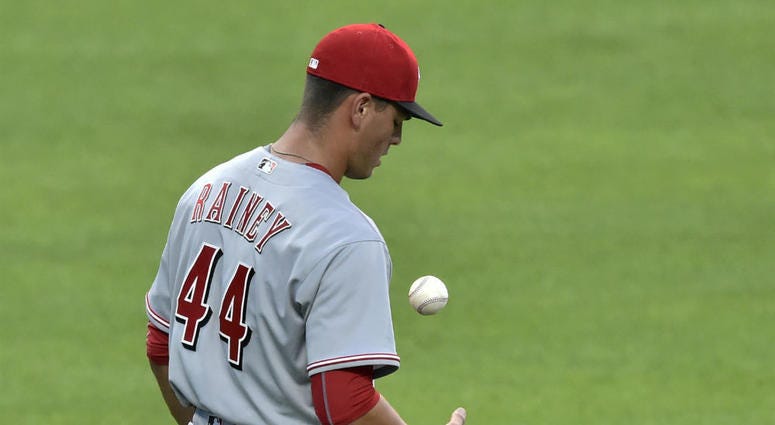 After a swap of Tanners, new Nat Tanner Rainey posted a 2.65 ERA in Triple-A in 2018. Trevor Rainey came to the Nationals in a November trade with the Reds.